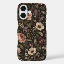 Vintage Moody Wildflower Phone Case