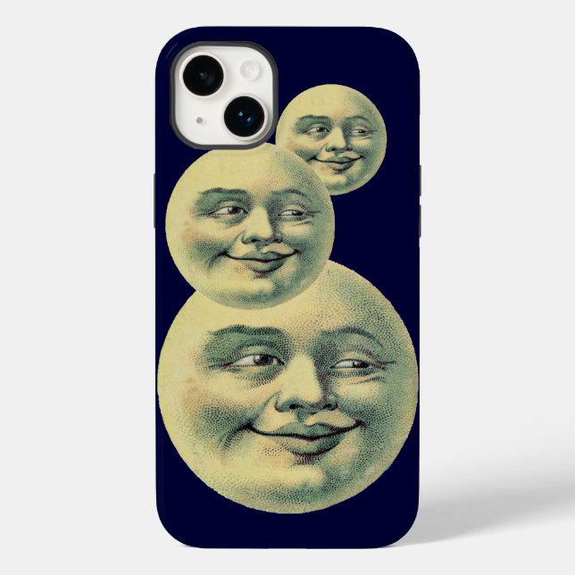 Vintage Moon Case-Mate iPhone Case (Back)
