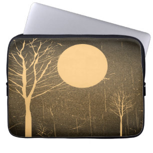 Vintage Moon night 4 Laptop Sleeve