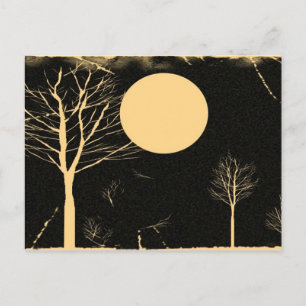 Vintage Moon night postcards