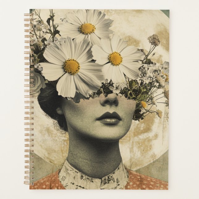 Vintage Moonlit - Boho Vintage Elegance Planner (Front)