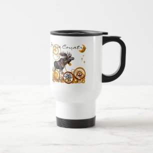 Vintage Moose Travel Mug