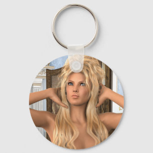 Vintage Morning Key Ring