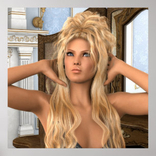 Vintage Morning Poster