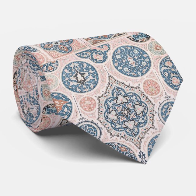 Vintage Moroccan Ornament Tie (Rolled)