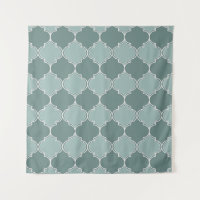 Vintage Moroccan trellis quatrefoil seamless patte