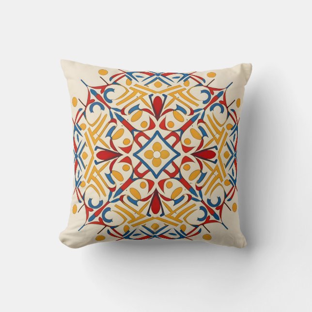 vintage mosaic cushion (Front)