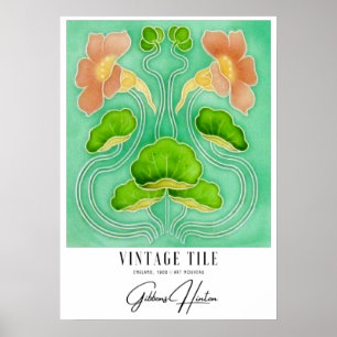 Vintage Mosaic Tile – Gibbons Hinton (1900) Art Poster