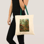 Vintage Moss Plants by Ernst Haeckel, Muscinae Tote Bag<br><div class="desc">Vintage illustration nature botanical design by Ernst Haeckel. A variety of colorful mosses,  grasses and other exotic tropical plants in a rainforest jungle.</div>