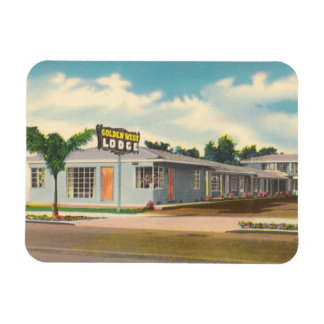 Vintage Motel, Golden West Lodge Hotel with Palms Magnet