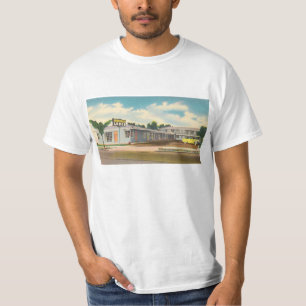 Vintage Motel, Golden West Lodge Hotel with Palms T-Shirt