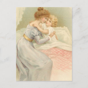 Vintage Mother and Child Postcard