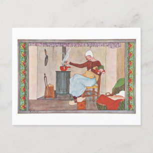 Vintage Mother and Child Postcard