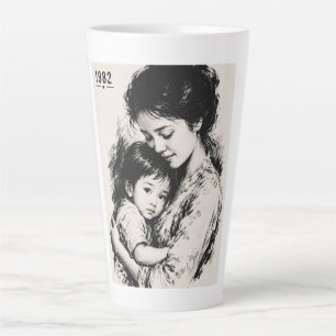 Vintage Mother & Child 1982 Latte Mug