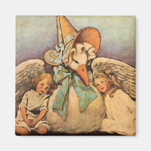 Vintage Mother Goose Children Jessie Willcox Smith Magnet
