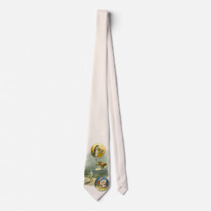 Vintage Mother Goose Nursery Rhyme Poem Tie