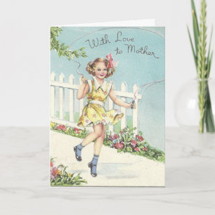 Vintage Mother's Day Card