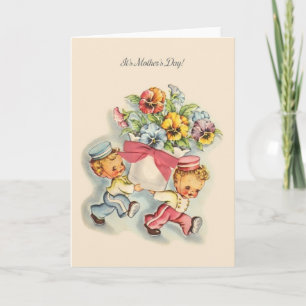 Vintage Mother's Day Greeting Card