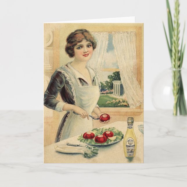 Vintage Mother's Day Greeting Card (Front)