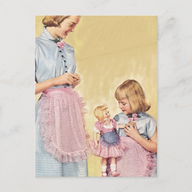 Vintage Mother's Day Postcard (Front)