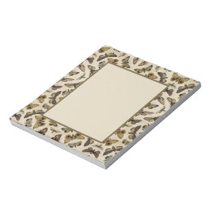 Vintage Moths Notepad