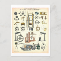 Vintage "Motion and Machinery" Educational Science