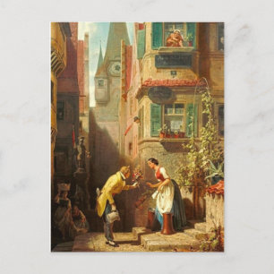 Vintage Motive - Eternal Fiance - Spitzweg Postcard