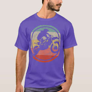 Vintage Motocross Dirt Bike Enduro Biker Gift T-Shirt