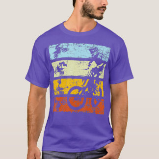 Vintage Motocross Dirt Bike Retro Offroad Biker T-Shirt