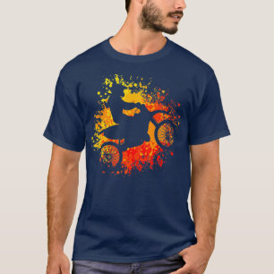 Vintage Motocross Dirt Bike Rider Gift T-Shirt