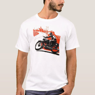 Vintage Motor Bike Race T-Shirt