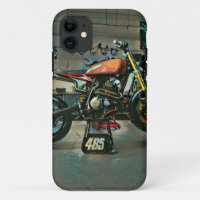 vintage motorcycle artwork