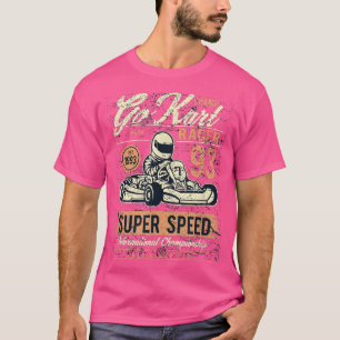 Vintage Motorcycle Biker Cafe Racer Full Of Speed  T-Shirt