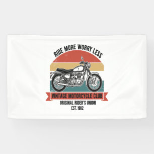 Vintage Motorcycle Club Est. 1982 Banner