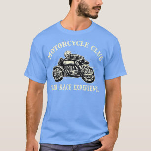 Vintage Motorcycle Club Hard Race Experience Biker T-Shirt