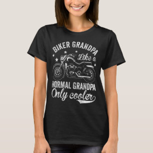 Vintage Motorcycle For Men Bike Riders Biker Gran T-Shirt