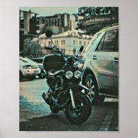 Vintage motorcycle gift