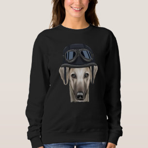 Vintage Motorcycle Helmet Sloughi Sweatshirt