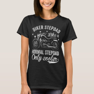 Vintage Motorcycle Men Bike Riders Biker Stepdad T-Shirt