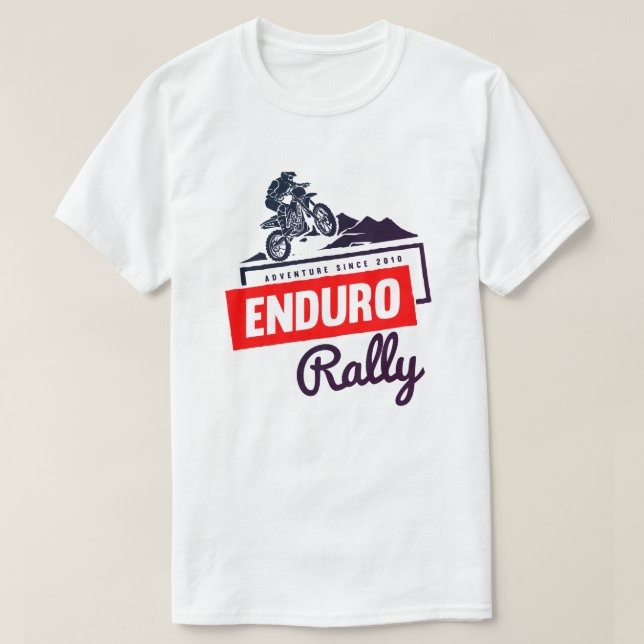 Vintage Motorcycle Racing T-Shirt (Design Front)