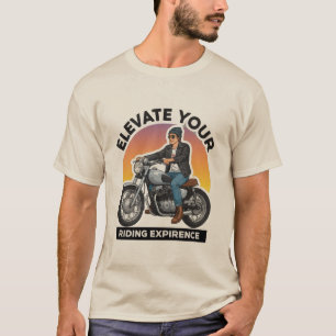 Vintage Motorcycle Rider T-Shirt