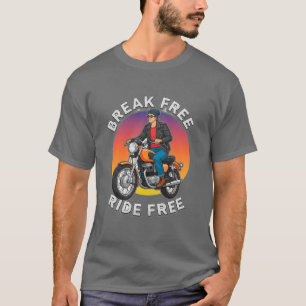 Vintage Motorcycle Rider T-Shirt