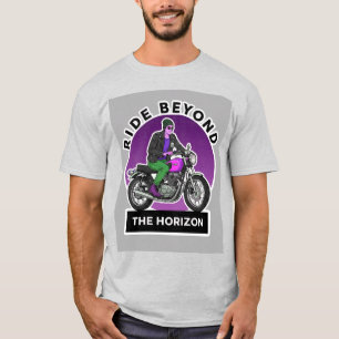 Vintage Motorcycle Rider T-Shirt