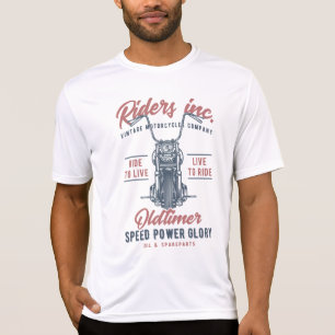 Vintage Motorcycle Riders Inc T-Shirt