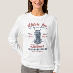 Vintage Motorcycle Riders Inc T-Shirt