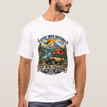 Vintage Motorcycle Road Trip T-Shirt | Classic Ame