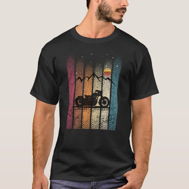 Vintage Motorcycle T-Shirt (Front)