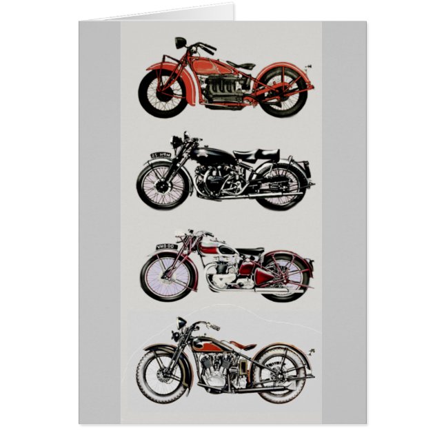 VINTAGE MOTORCYCLES (Front)