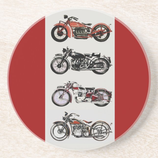 VINTAGE MOTORCYCLES COASTER (Front)