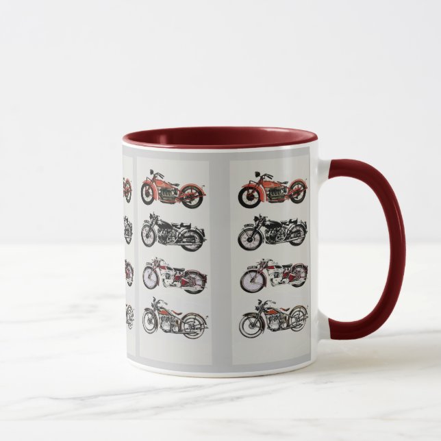 VINTAGE MOTORCYCLES MUG (Right)